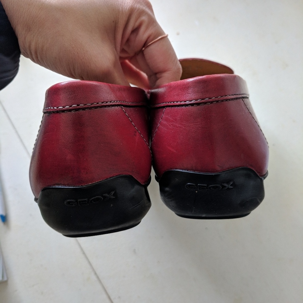 GEOX red loafer